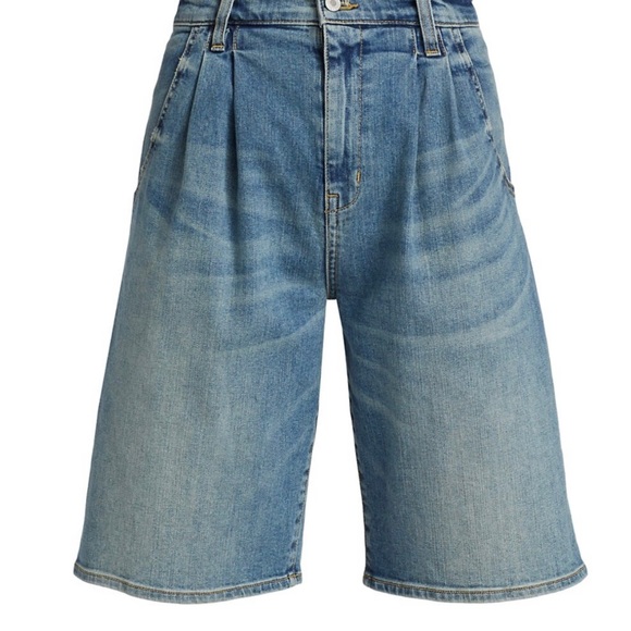 Nili Lotan Long Jean Shorts Women’s Julie Trouser Shorts - Picture 10 of 15